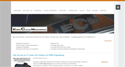 Desktop Screenshot of ecm-bike.de